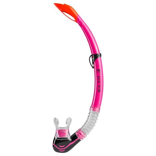 Маска та трубка Dolvor M289P+SN09P - Комплект - Рожевий