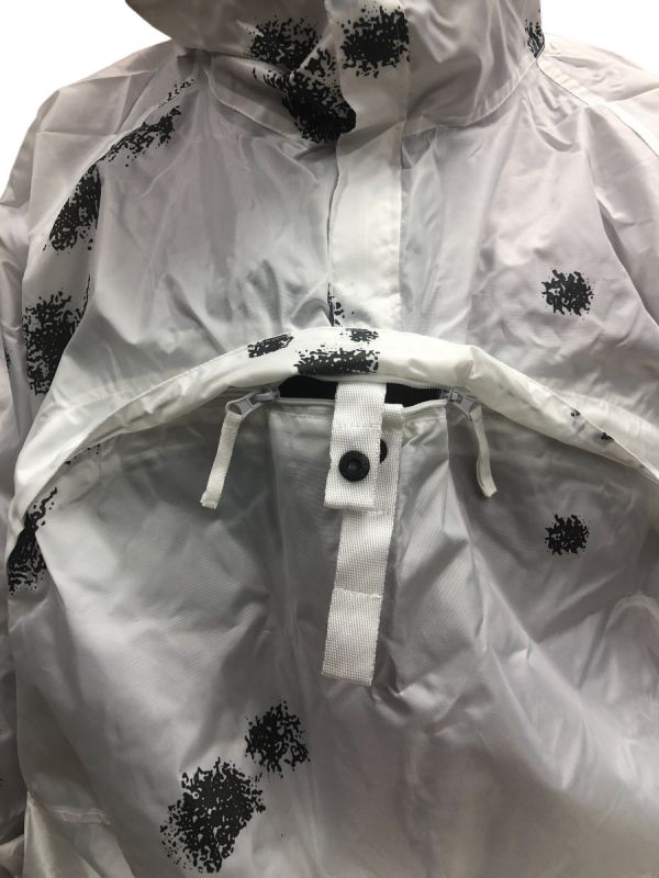 Маскировочный костюм тактический ВСУ - Зимний - Водоотталкивающий - Белый (Клякса)