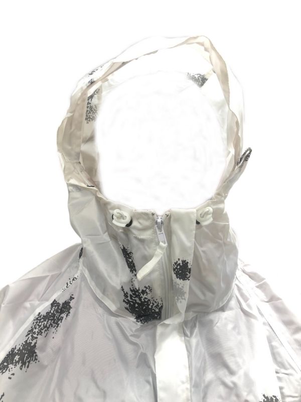 Маскировочный костюм тактический ВСУ - Зимний - Водоотталкивающий - Белый (Клякса)