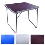 Стол раскладной туристический 70x50x60 см - Stenson - Белый - MH-3089M