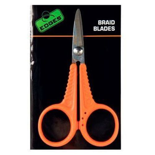 Микро-ножницы для плетенки Fox EDGES - Braid Blades - Оранжевый