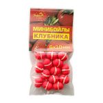 Минибойлы Dolphin - С резинкой - Тонущие - 6x10 мм - 14 шт/уп - Клубника