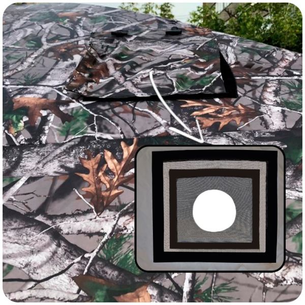 Палатка-куб зимняя четырехслойная - Mircamping 2019 - Камуфляж - Мобильная баня - С полом