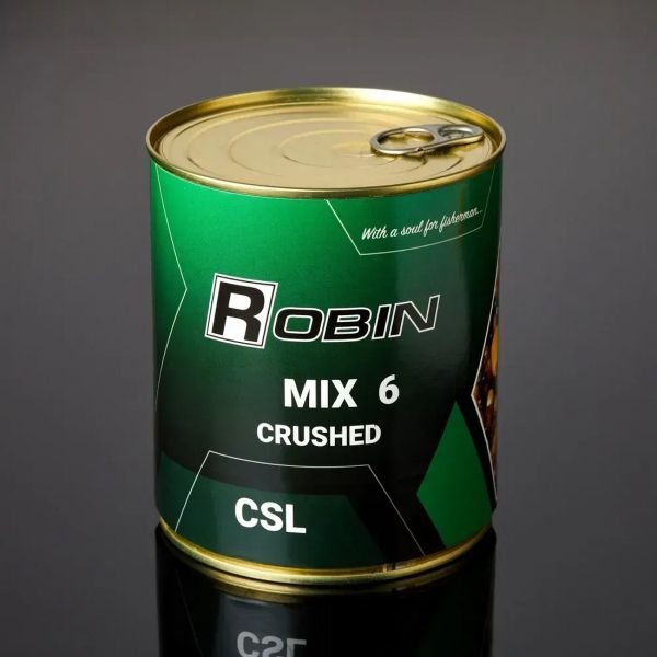 Підгодовування MIX-6 зерен подрібнений Robin - CSL - з/б 900 мл