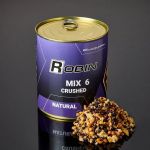 Прикормка MIX-6 зерен измельченный Robin - Натурал - ж/б 900 мл