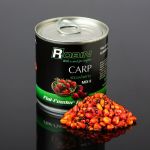 Прикормка MIX-6 зерен Robin Карп Клубника - ж/б  200 мл