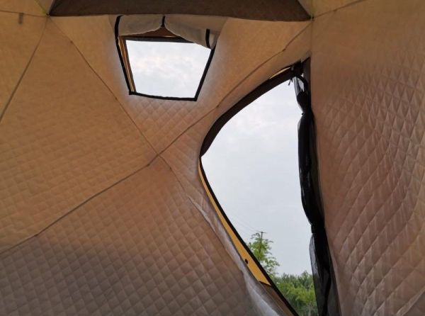 Палатка-куб зимняя четырехслойная Mircamping 2019 - 4-х местная - Мобильная баня