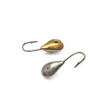 Мормышка Whally Fishing - Паяная Кристалл - Капля - Медь - 10 шт/уп