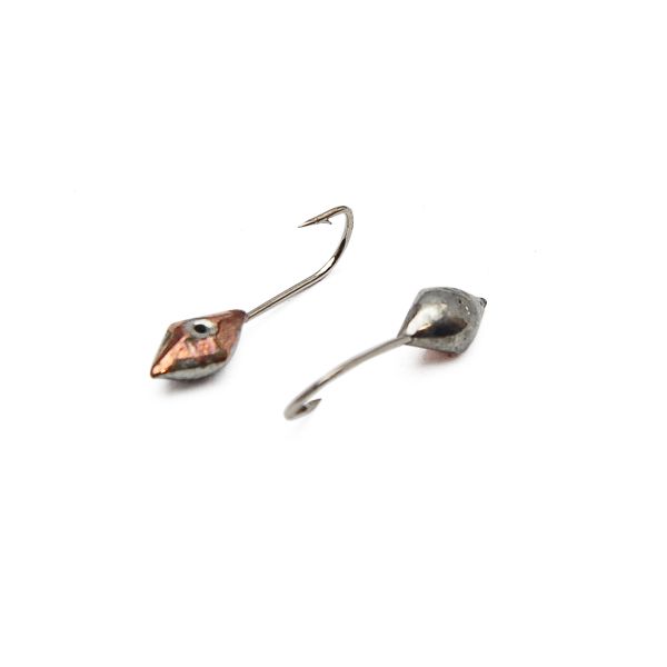 Мормишка Whally Fishing - Паяна Кристал - Ромб - Мідь - 10 шт/уп