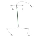 Монтаж карповый Dex Tex №9 - Крючок №12 - Коромысло + Кормушка - 40 г - Ø0,27 мм