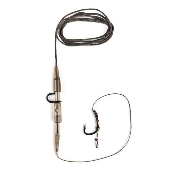 Монтаж безопасная клипса на лидкоре ПрофМонтаж (Крючок №8, L-70см, 45LB)