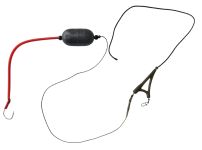 Монтаж для ловли сома Anvi №2 с противозакручивателем, подводным поплавком и 1 крючком