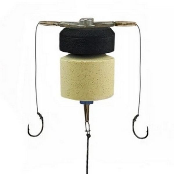 Монтаж придонный для ловли толстолоба KRAKEN - На 2 крючка - ПрофМонтаж