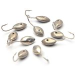 Мормышка Elite Alliance - Листок - 0.6 г - Серебро