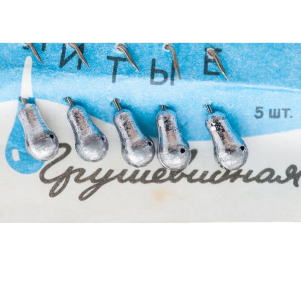 Мормишка Груша Лита - Колюбакінскій завод - 0.56 г - Свинець - 1 шт.