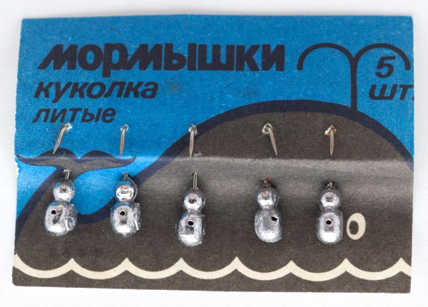 Мормышка Куколка - Колюбакинский завод - 0.49 г - Свинец - 1 шт.