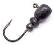 Мормышка Ladoga Гусеница - 0.8 г - Тёмный Никель - 10 шт./уп