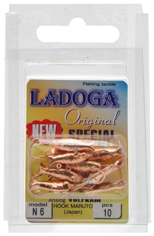 Мормишка Ladoga Мальок - 1.5 г - Мідь - 10шт./уп