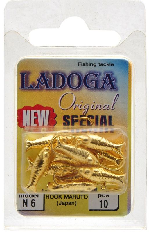 Мормишка Ladoga Мальок - 1.5 г - Золото - 10шт./уп