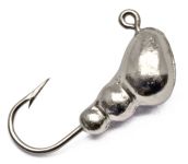 Мормышка Ladoga Муравей с ушком - 0.9 г - Серебро - 10 шт./уп
