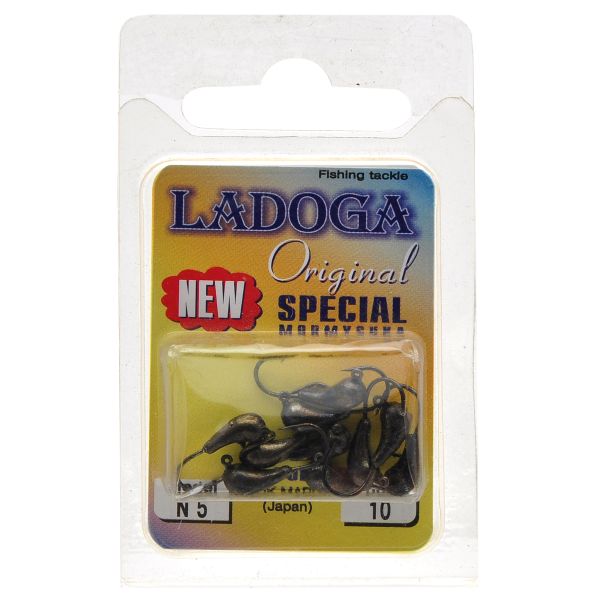 Мормишка Ladoga Уралка - Темний Нікель - 10шт./уп