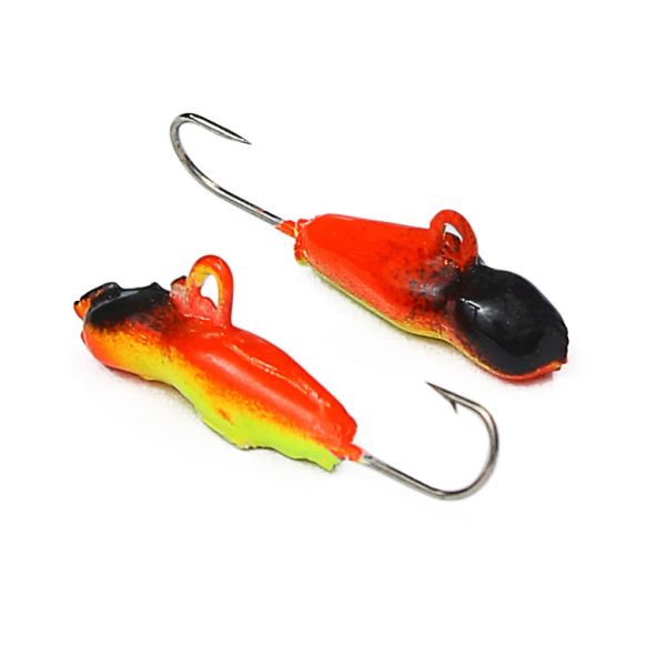 Мормышка Малёк Golden Fish 2000192 - Куколка - 1,92 г - 20 мм - Желтый-Красный-Черный