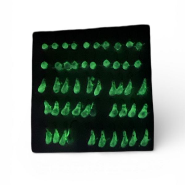 Мормышка фосфорная - Уралка - 10 шт/уп