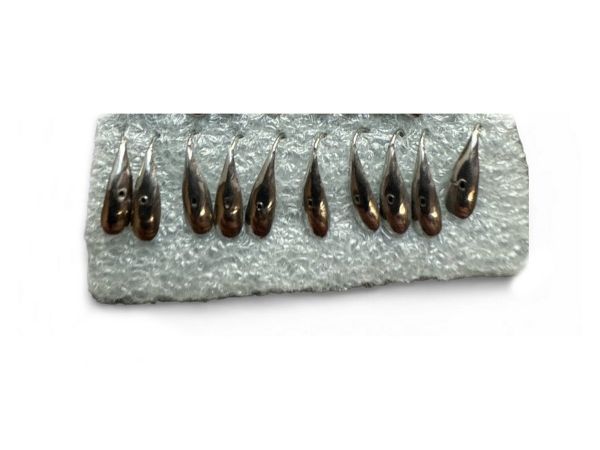 Мормышка Уралка паяная - Серебро - 10 шт/уп