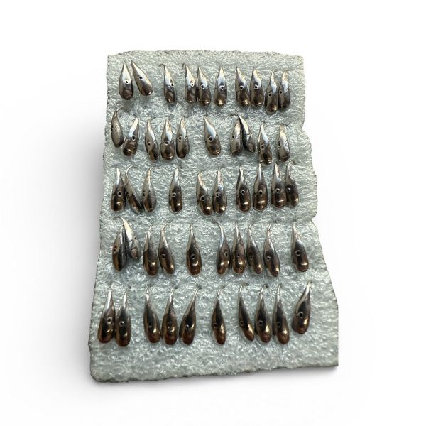 Мормишка Уралка паяна - Срібло - 50 шт/уп