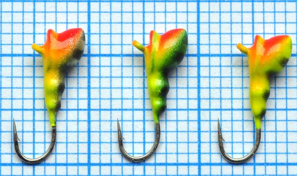 Мормишка Вольфрамова Володимирська "Муха" - 2 мм - 0,52 г - Арт.556