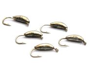 Мормышка Вольфрам Долька Чеснока - Темное серебро - 10 шт./уп