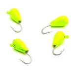 Мормышка Вольфрам Капля Крашенная - Желтая - 10 шт./уп