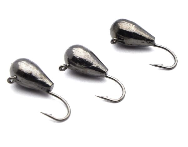 Мормишка Вольфрам Крапля - Нікель - 10 шт./уп