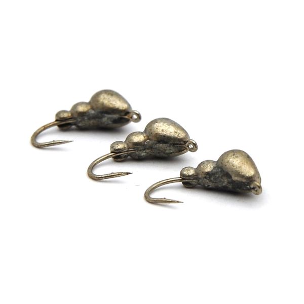 Мормишка Вольфрам Мураха - Темне срібло - 10 шт. /уп