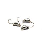 Мормышка Вольфрам Оса - Светлое серебро - 10 шт./уп