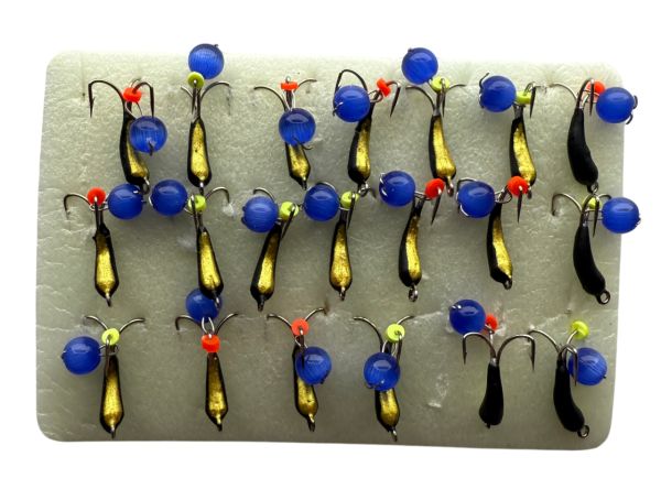 Мормишка Вольфрамова Володимирська Чортик "Котяче око" - 4 мм - 0,5 г - Арт.577