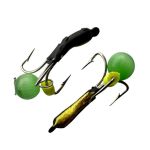 Мормышка Вольфрамовая Владимирская "Чёртик с кошачьим глазом" - 4 мм - 0,5 г - Арт.581