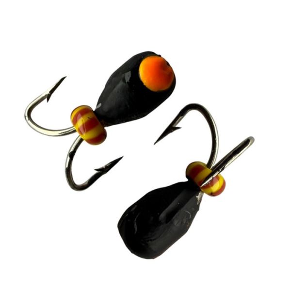 Мормышка Вольфрамовая Владимирская "Коза крашенная с точкой" - 3 мм - 0,4 г - Арт.583