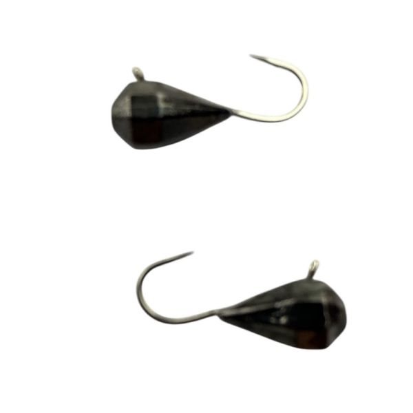 Мормишка Вольфрамова Hayabusa Крапля - Гранена - Чорний нікель