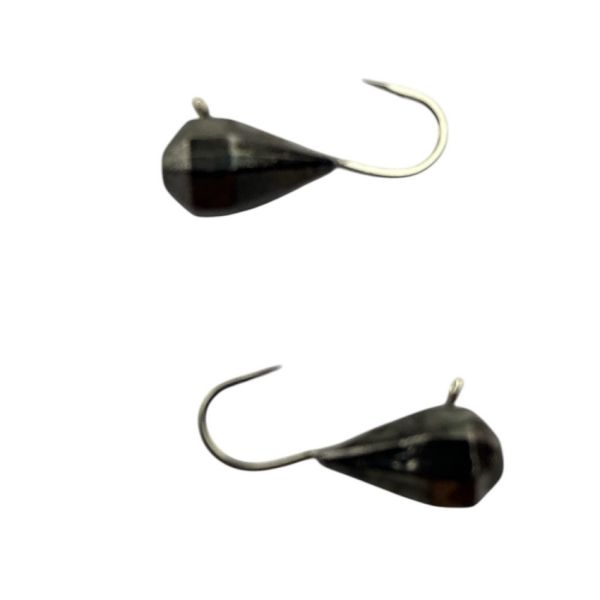 Мормишка Вольфрамова Hayabusa Крапля - Гранена - Чорний нікель