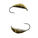 Мормышка Вольфрамовая Hayabusa Малек - С ушком - Золото