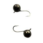 Мормышка Вольфрамовая Hayabusa Шар - С ушком - Чёрный никель