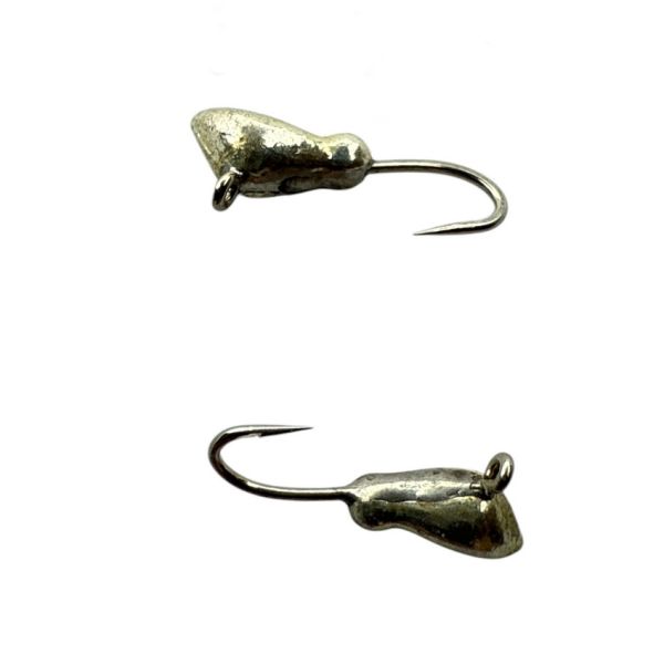 Мормишка Вольфрамова Hayabusa Бабка - З вушком - Срібло