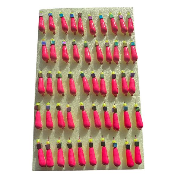 Мормишка Вольфрамова "Латишка" Грушка - З кубиком хамелеон - МК1035