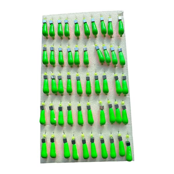 Мормышка Вольфрамовая "Латышка" Грушка - С кубиком серебро - МК1036