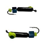 Мормышка Вольфрамовая "Латышка" Гвоздик - Кошачий глаз с кубиком хамелеон - 0,5 г - МК1072