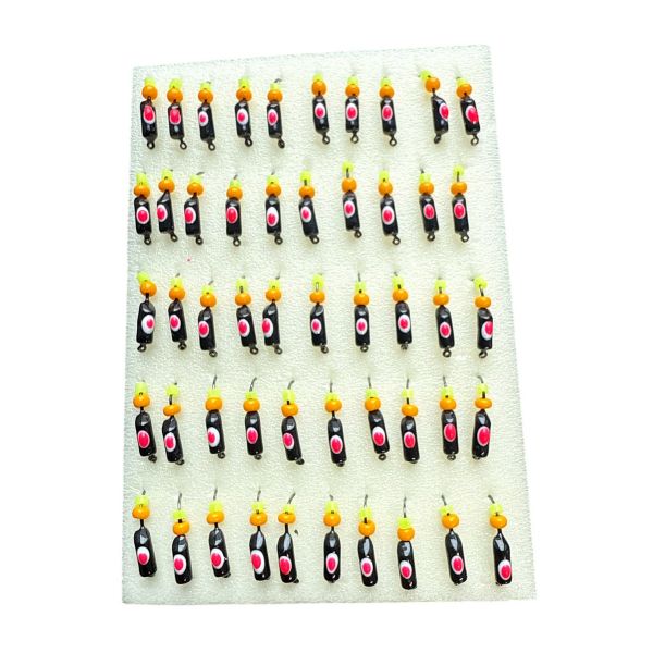 Мормишка Вольфрамова "Латишка" Гвоздик - Міні з бісером - 0,3 г - МК1079