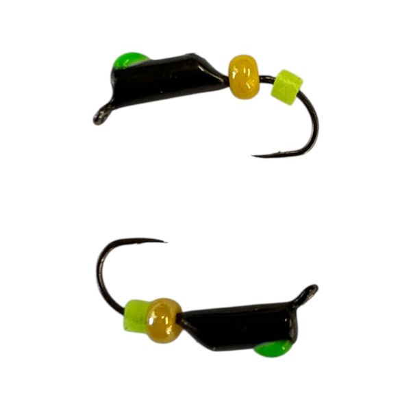 Мормышка Вольфрамовая "Латышка" Гвоздик - Мини с бисером - 0,3 г - МК1097