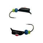 Мормышка Вольфрамовая "Латышка" Гвоздик - Мини с бусинкой - 0,3 г - МК1027