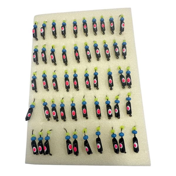 Мормишка Вольфрамова "Латишка" Гвоздик - Міні з намистинкою - 0,3 г - МК1027